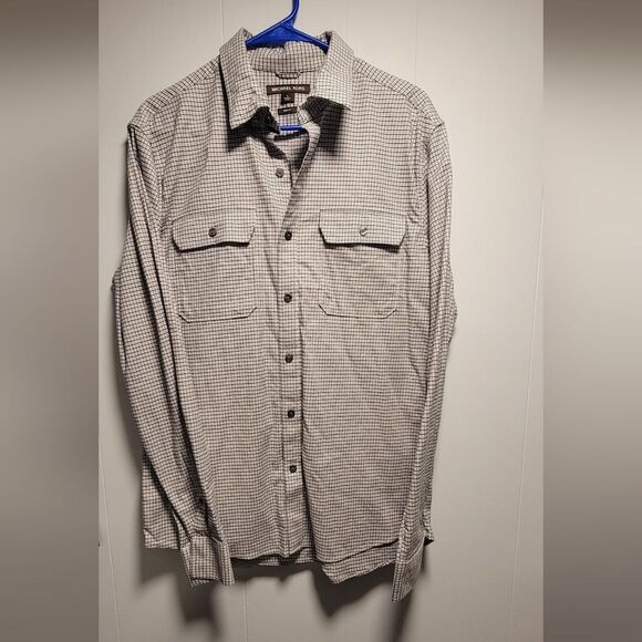 Michael Kors Designer Checkered Button-Up Shirt - Picture 1 of 5